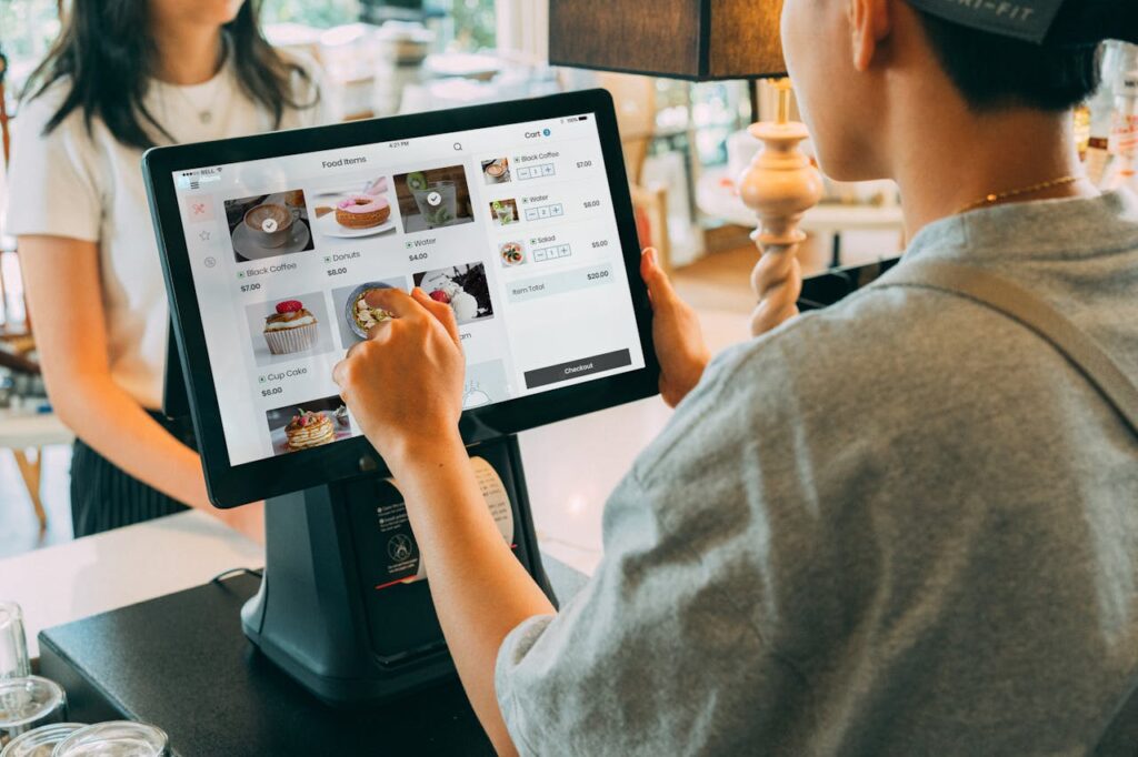 Borne de commande restaurant | Distributeur de caisses enregistreuses TEG France