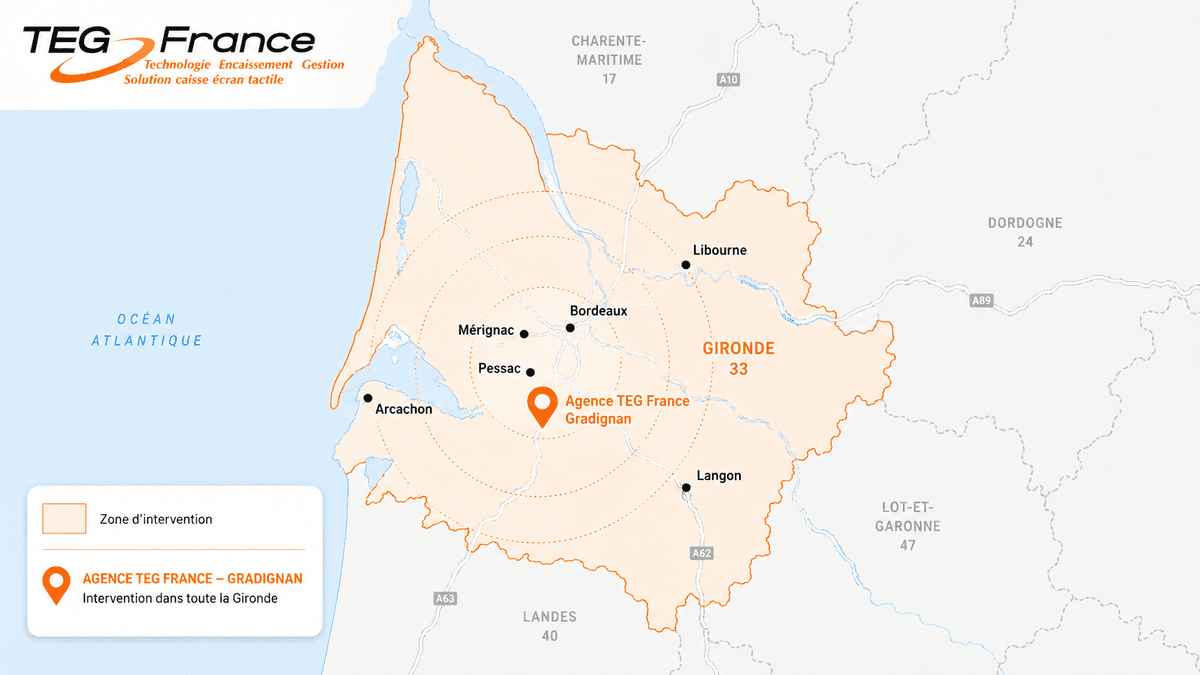 Agence TEG France à Gradignan