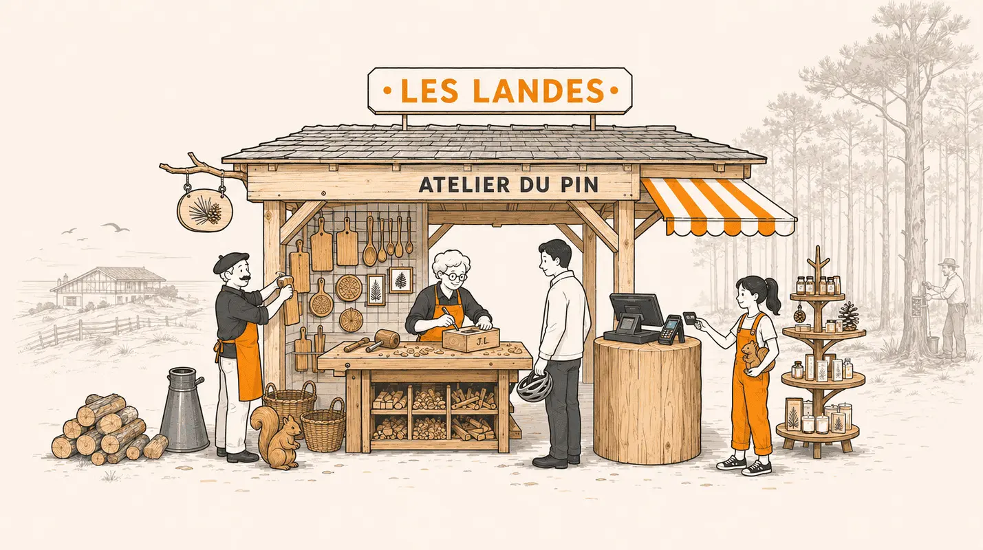 Caisse enregistreuse Les Landes | TEG France